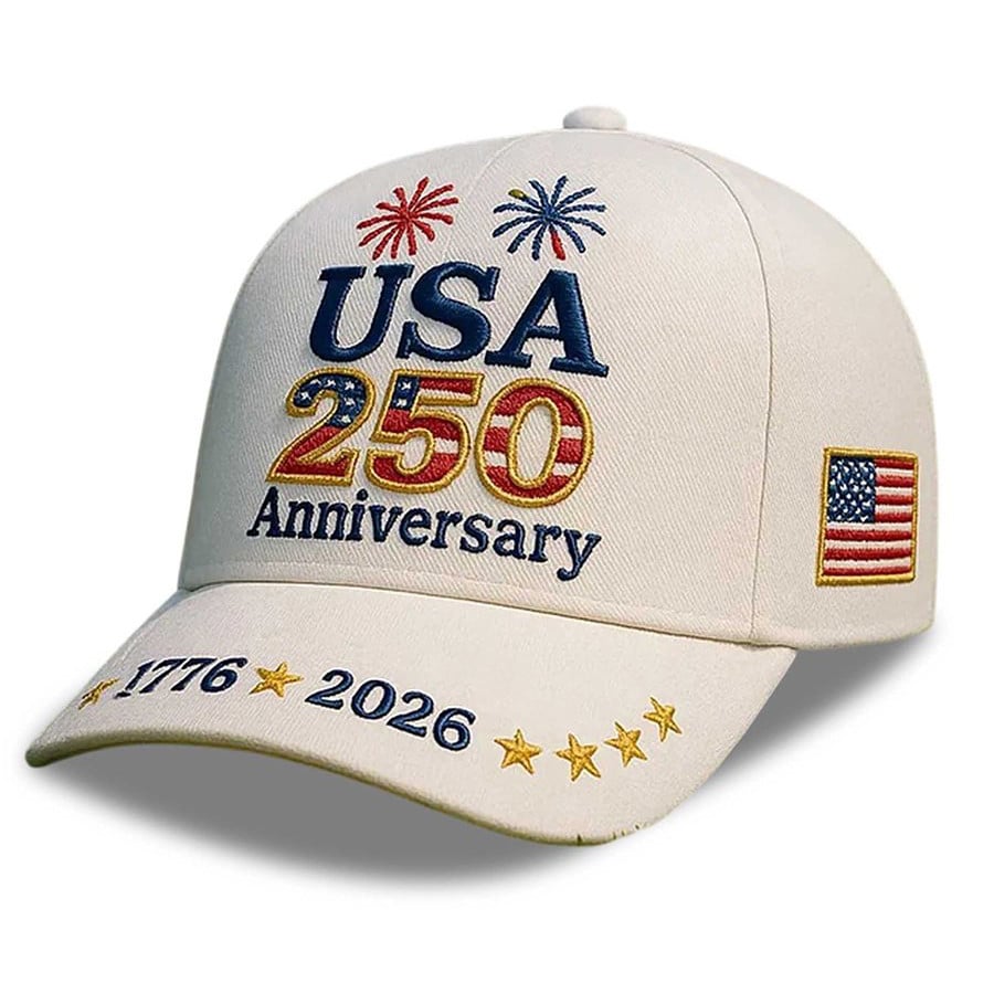 USA 250th Anniversary 1776 2026 Fireworks Hat America's Birthday Baseball Cap Patriotic Men Gift USA 250th Anniversary 1776 2026 Fireworks Hat America's Birthday Baseball Cap Patriotic Men Gift - Image 1