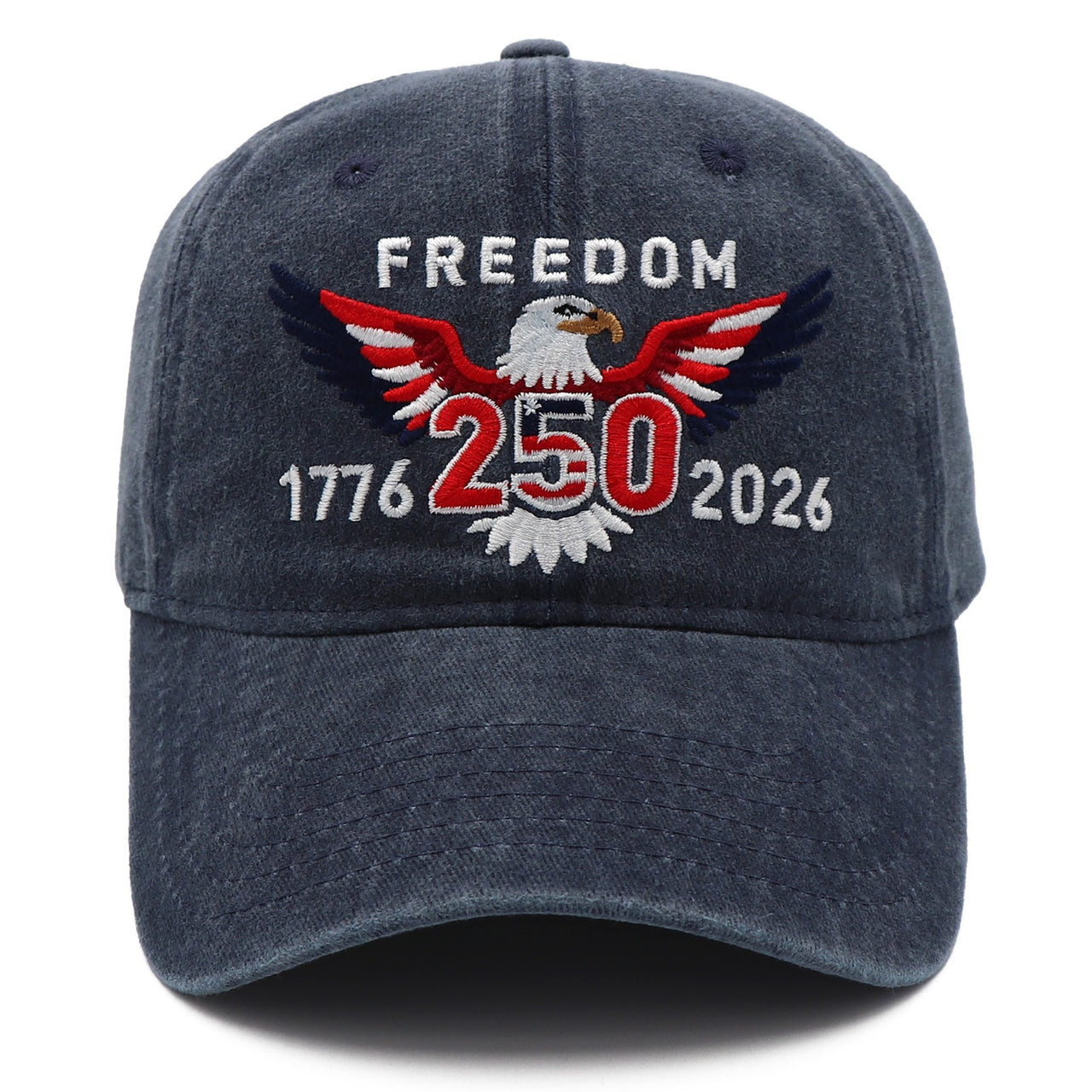 USA 250th Anniversary Eagle Embroidery Hat 1776–2026 Patriotic Pride Gift For Independence Day