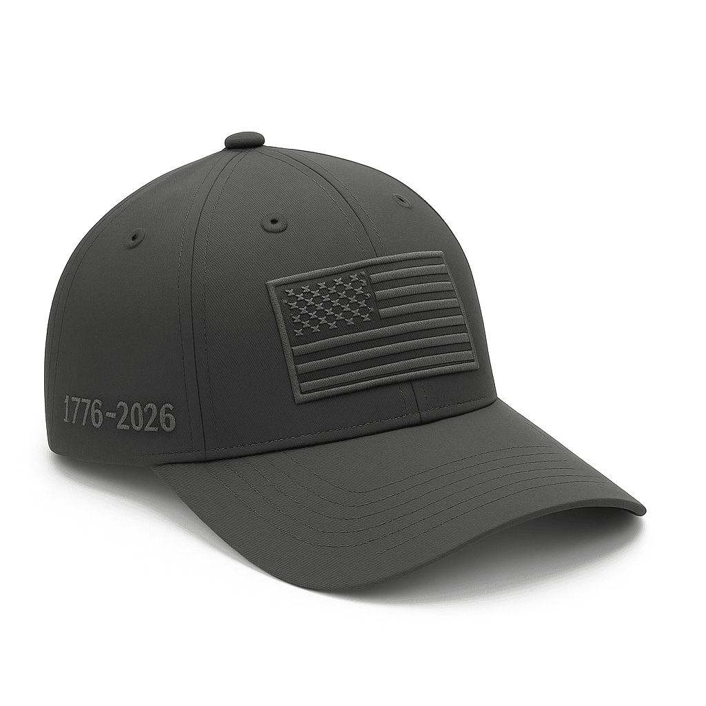 USA 250th Anniversary Embroidered Hat American Flag Cap Gift for Patriots