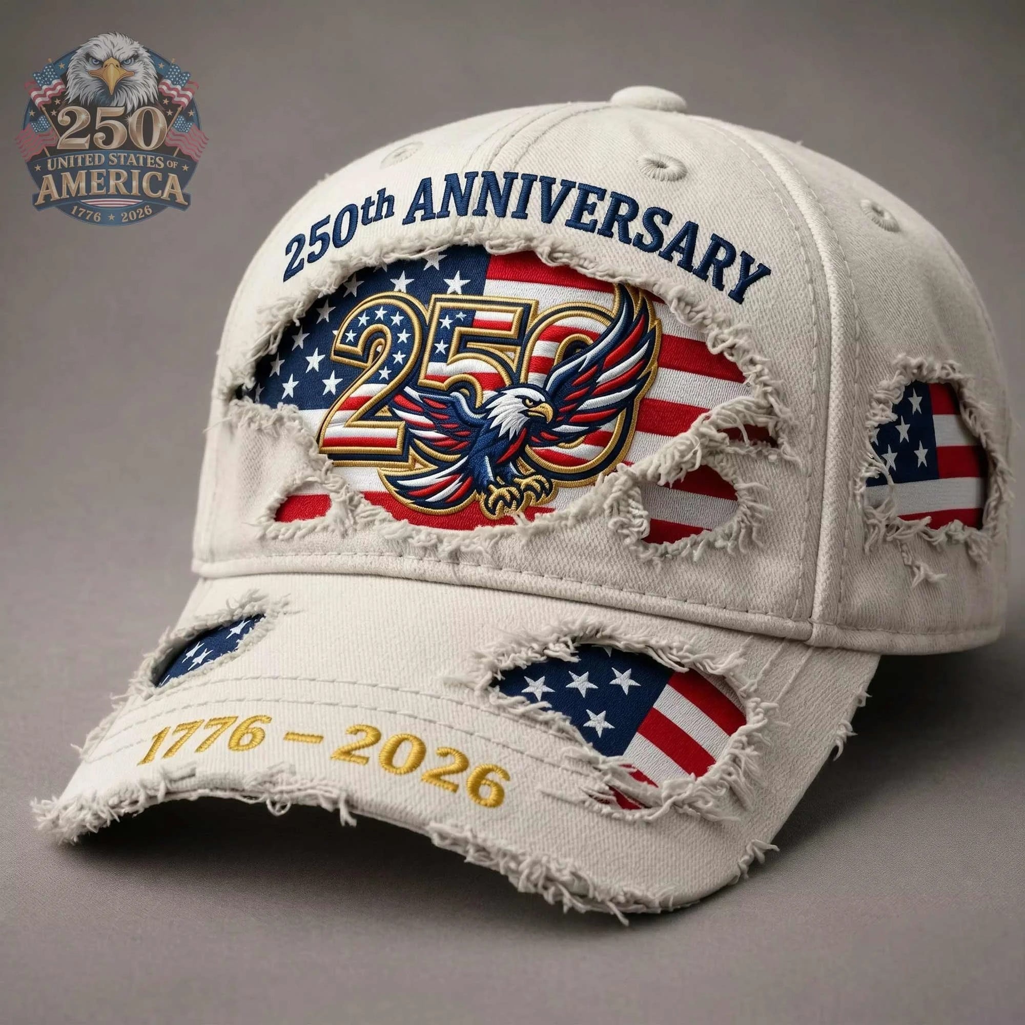 USA 250Th Anniversary Hat 1776 2026 Independence Day Baseball Cap Gift For Dad