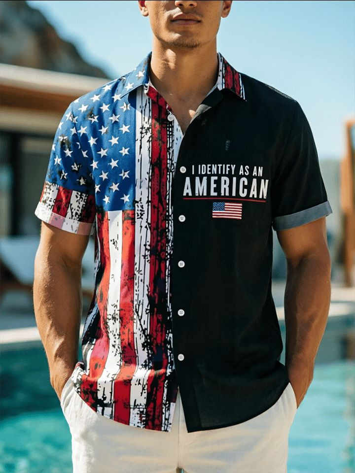 USA 250Th Anniversary Hawaiian Shirt Fourth Of July Clothes Gifts For Your Brother