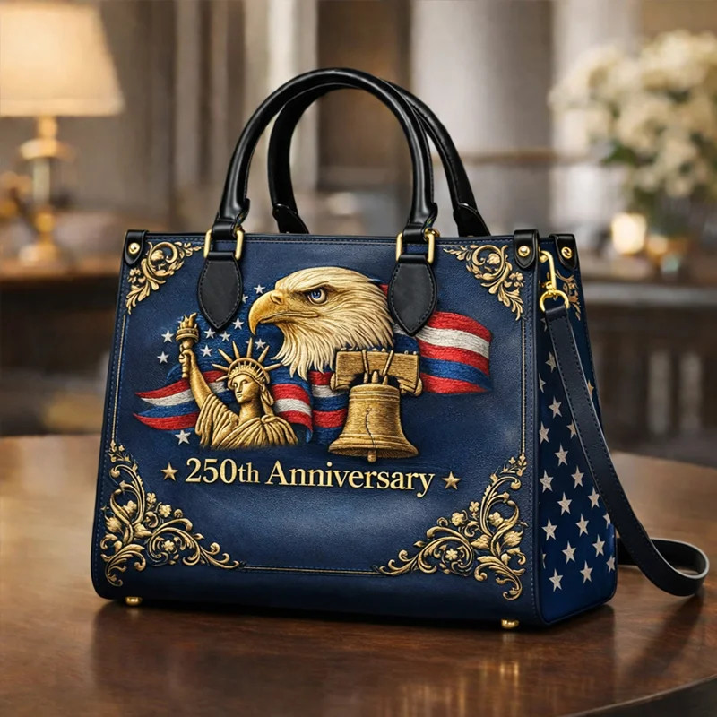 USA 250th Anniversary Leather Bag 250 Years Of America Handbag Best Gift Ideas