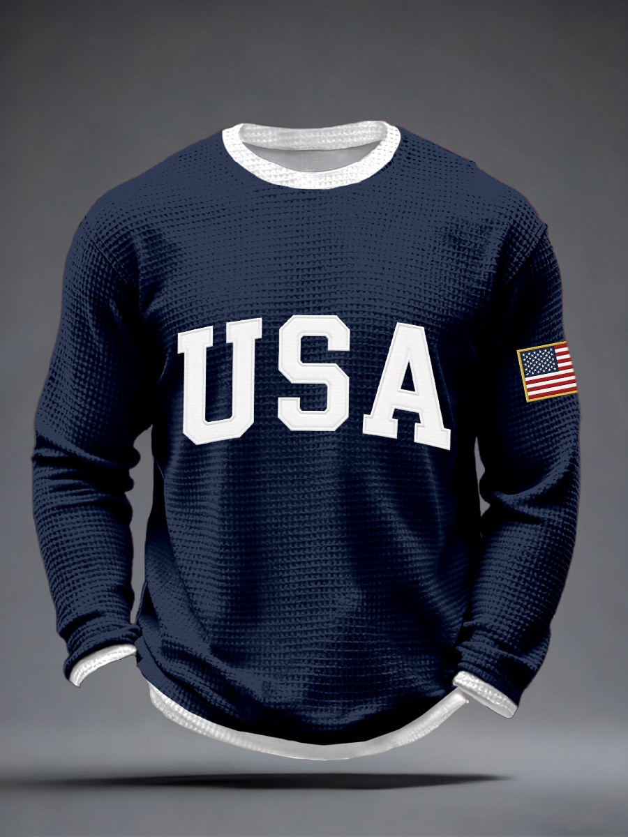 USA 250Th Anniversary Long Sleeve Shirt America Flag Apparel Patriotic Themed Gifts