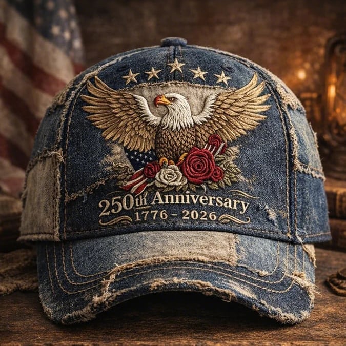 USA 250Th Anniversary Patriotic Eagle Hat 1776 2026 Best 4th Of July Merch Gift Ideas USA 250Th Anniversary Patriotic Eagle Hat 1776 2026 Best 4th Of July Merch Gift Ideas - Image 1