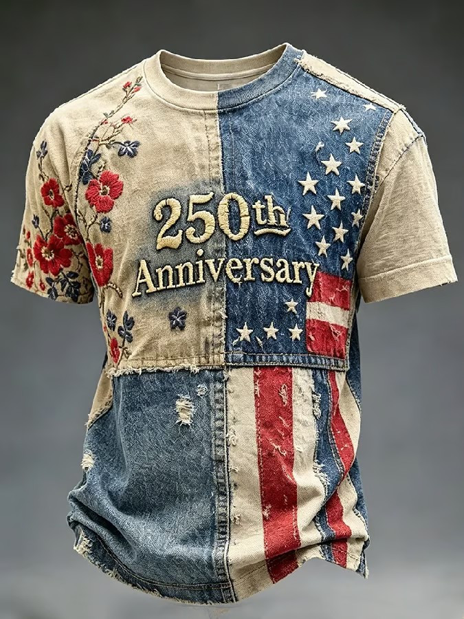 USA 250Th Anniversary Shirt Fourth Of July Attire Patriotic Gift Ideas For Dad