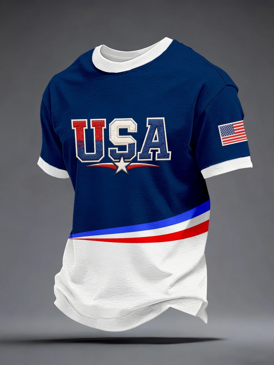 USA 250Th Anniversary T-Shirt Fourth Of July Apparel Apparel Patriotic Themed Gifts