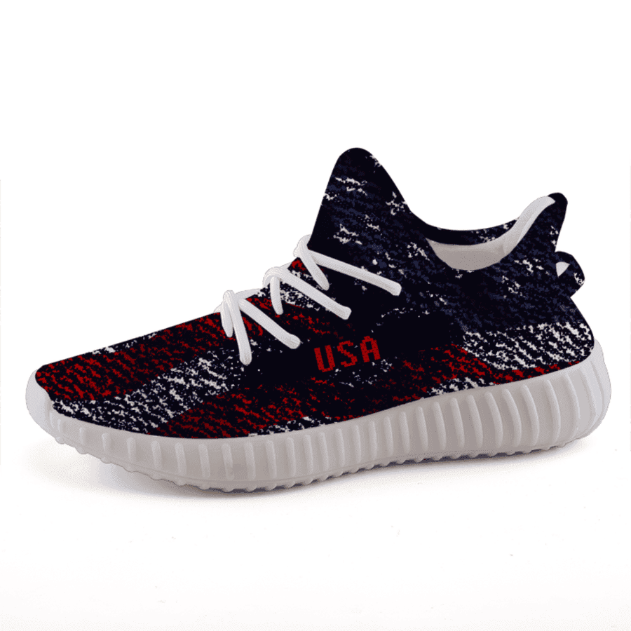 USA American Flag Shoes Patriotic Running Shoes Sneakers For Men Women -WearandDecor USA American Flag Shoes Patriotic Running Shoes Sneakers For Men Women -WearandDecor - Image 1