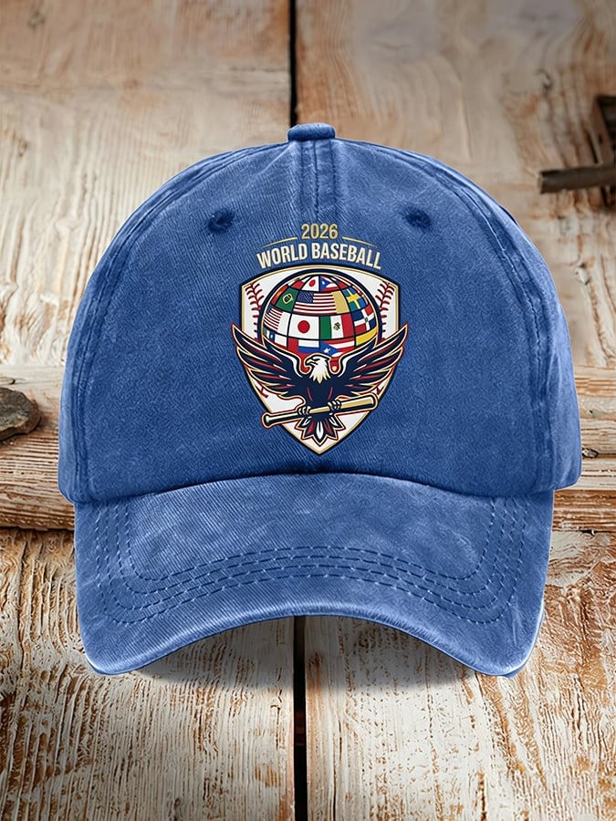USA Baseball 2026 Dad Hat 2026 World Baseball Classic Ball Cap Gift For Him Her