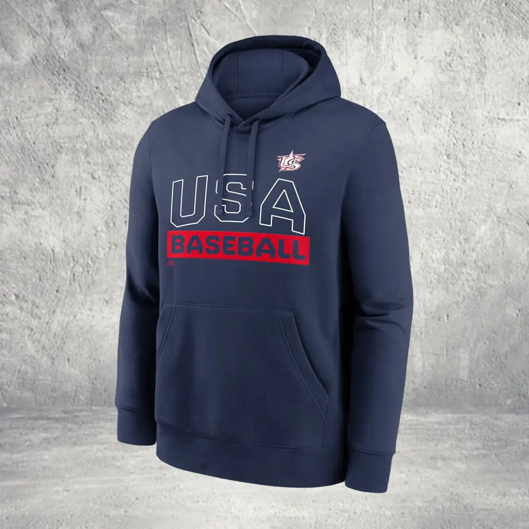 USA Baseball 2026 World Baseball Classic Club Hoodie Team USA Outfit