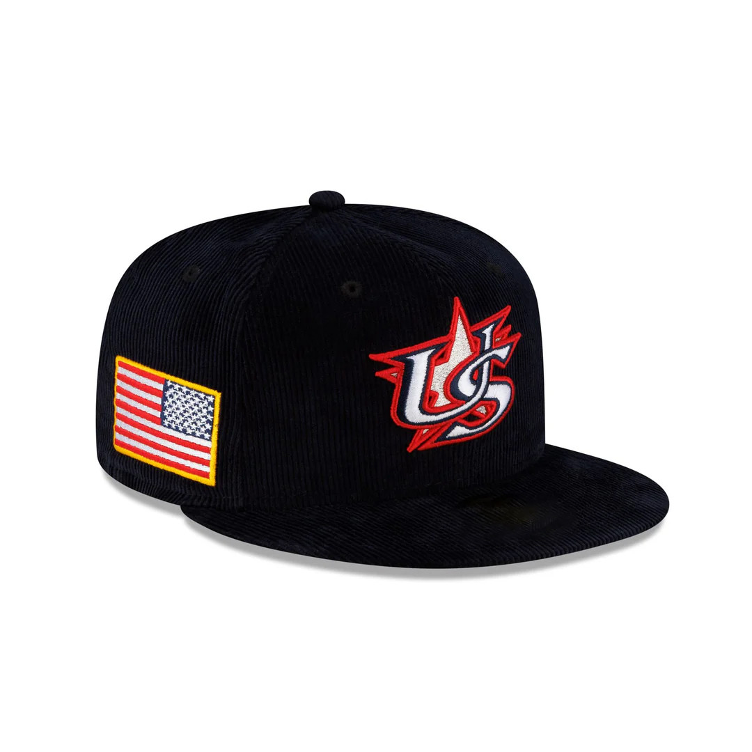 USA Baseball 2026 World Baseball Classic Snapback Hat Embroidered Gift for Dad