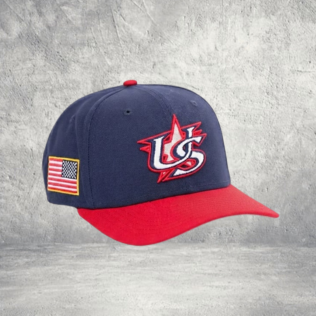USA Baseball 2026 World Baseball Hat Embroidered Team USA WBC Apparel Gift USA Baseball 2026 World Baseball Hat Embroidered Team USA WBC Apparel Gift - Image 1