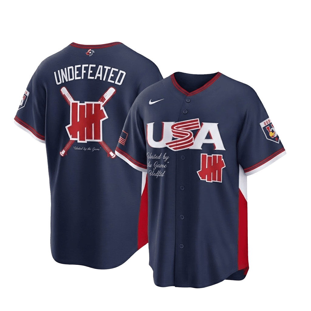 USA Baseball 2026 World Baseball Undefeated Jersey USA Baseball Merch Best Gifts For Fans