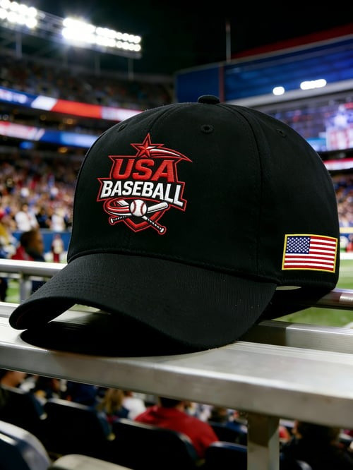 USA Baseball Cap World Baseball Classic 2026 Hats Perfect For American Fans USA Baseball Cap World Baseball Classic 2026 Hats Perfect For American Fans - Image 1