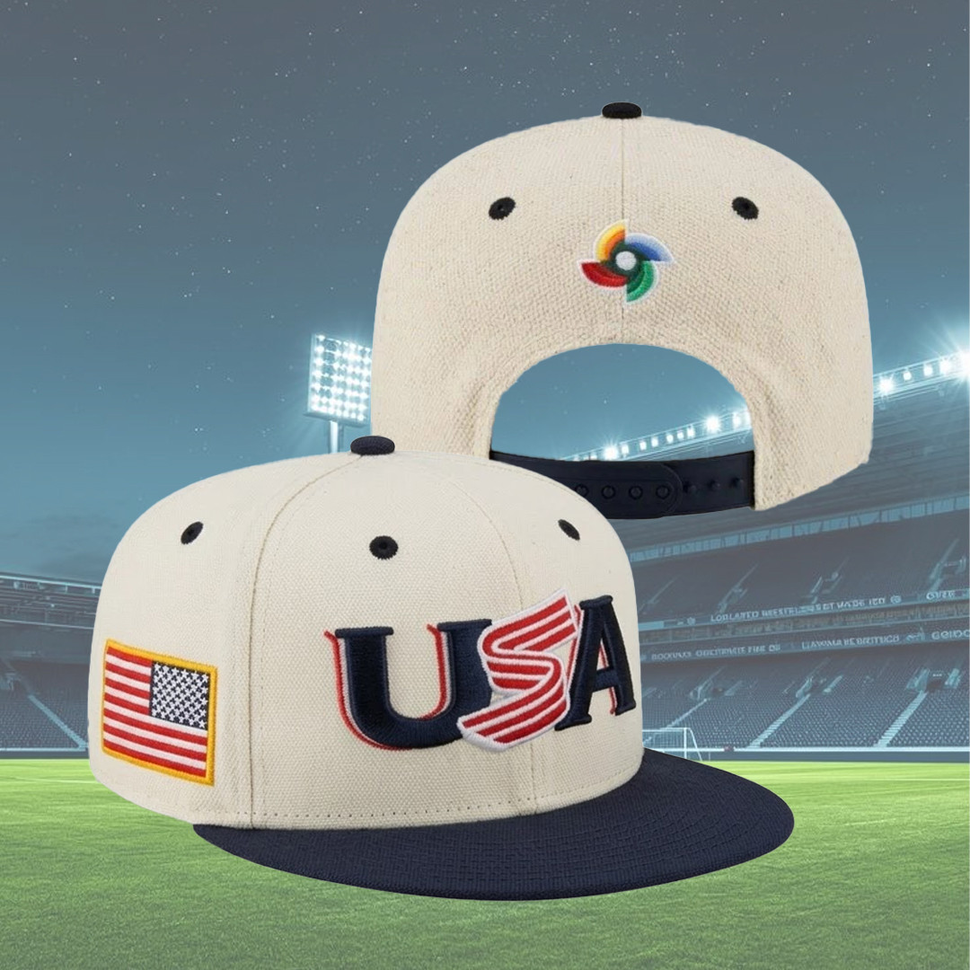 USA Baseball Hat 2026 World Baseball Classic Snapback Embroidered WBC Gear Gift