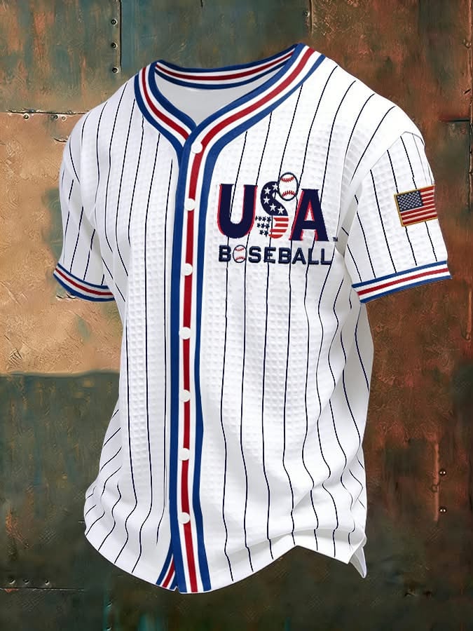 USA Baseball Jersey Men's Game Day Outfits Team USA World Baseball Classic 2026 Merch Clothing