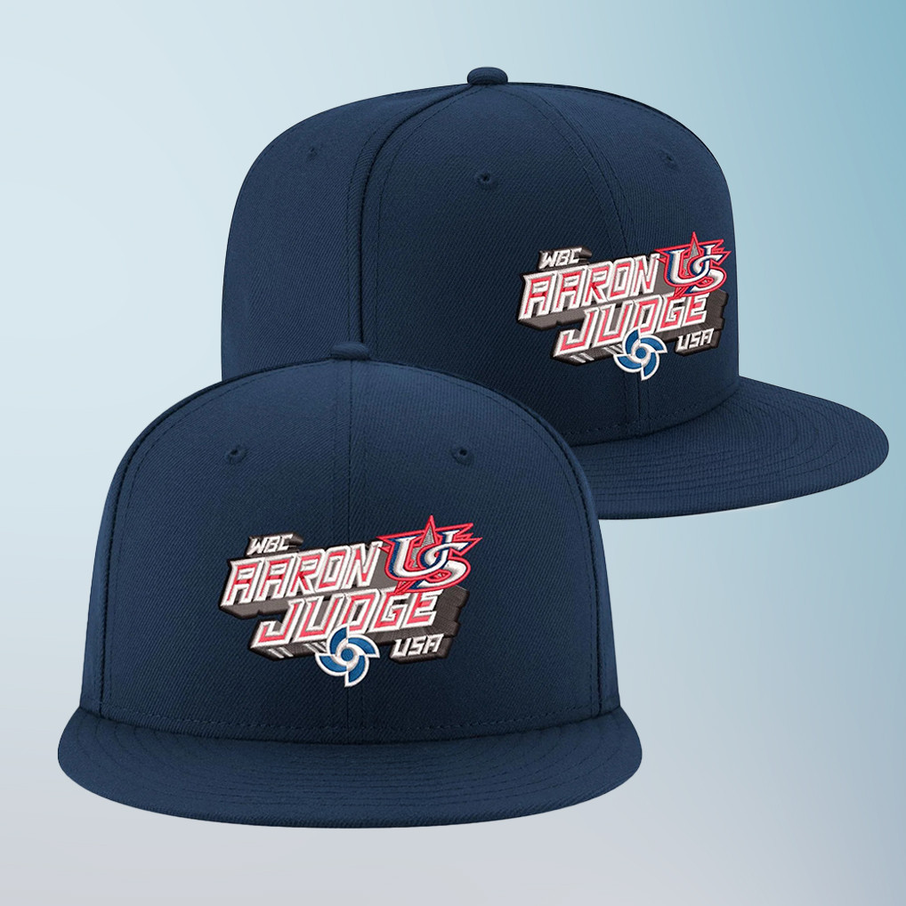 USA Baseball World Baseball Classic 2026 Snapback Hat USA Aaron Judge Cap Gift For Him USA Baseball World Baseball Classic 2026 Snapback Hat USA Aaron Judge Cap Gift For Him - Image 1