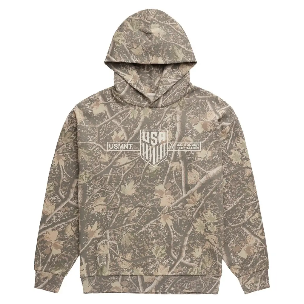 USA Camo Hoodie USMNT Back Bay Clothing Unique Gift For Brother