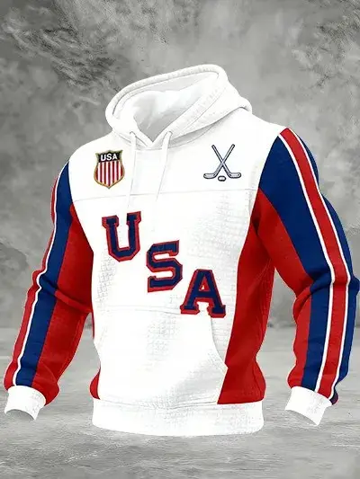 USA Hockey 2026 Winter Olympics Hoodie Team USA Milano Cortina Apparel for Game Day
