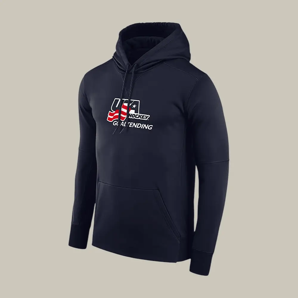 USA Hockey Goaltending Therma Hoodie USA Hockey Gold Merch Fan Gift For Husband USA Hockey Goaltending Therma Hoodie USA Hockey Gold Merch Fan Gift For Husband - Image 1