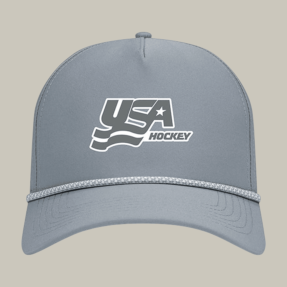 USA Hockey Gordon Rope Snapback Hat Milano Cortina 2026 Winter Olympic USA Hockey Gold Merch USA Hockey Gordon Rope Snapback Hat Milano Cortina 2026 Winter Olympic USA Hockey Gold Merch - Image 1