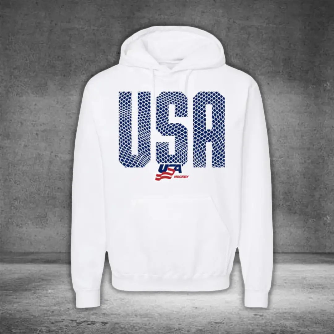 USA Hockey House Hoodie USA Olympic Hockey Shop USA Hockey Gold Medal Apparel