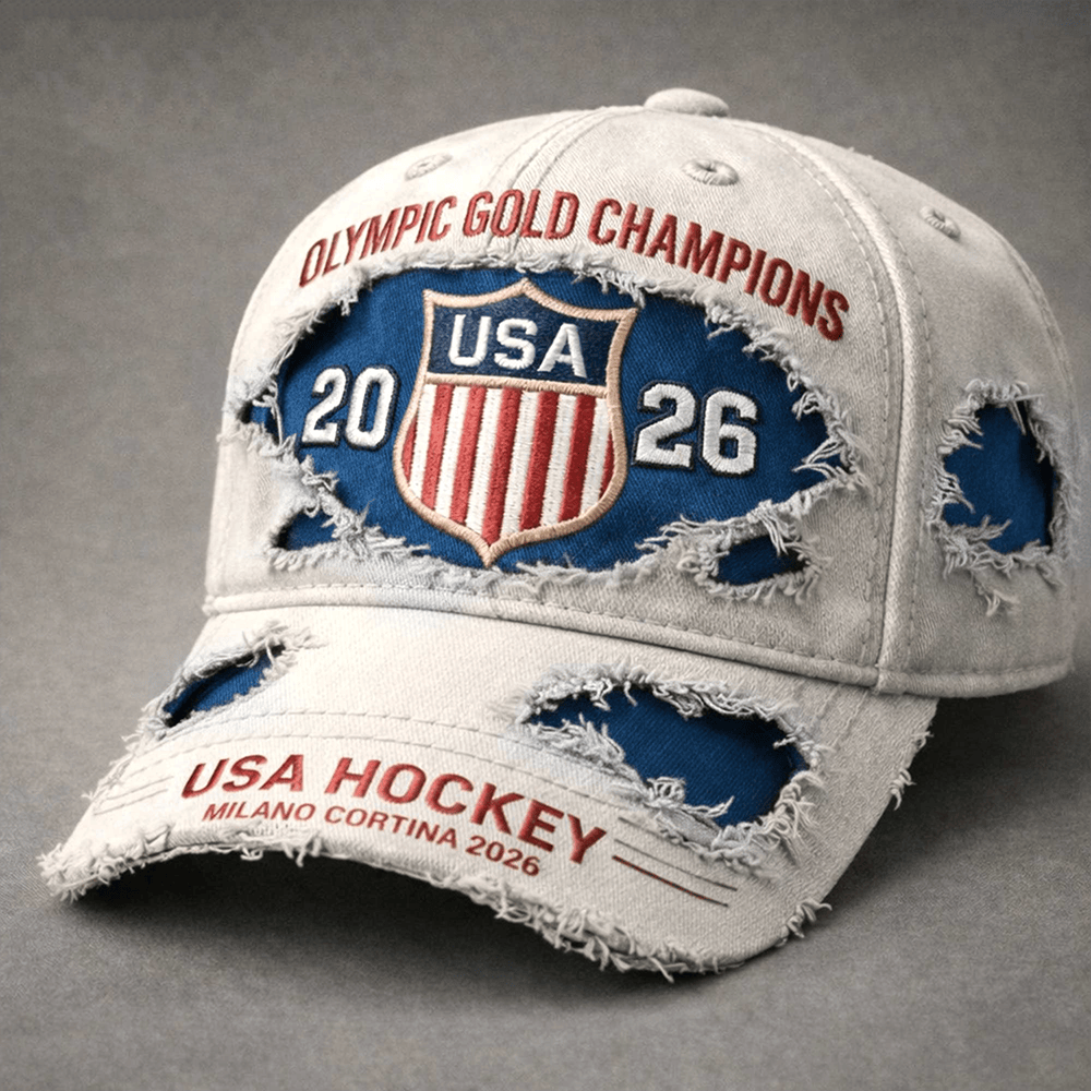 USA Hockey Olympic Gold Champions 2026 Hat Team USA Hockey Merch Olympics