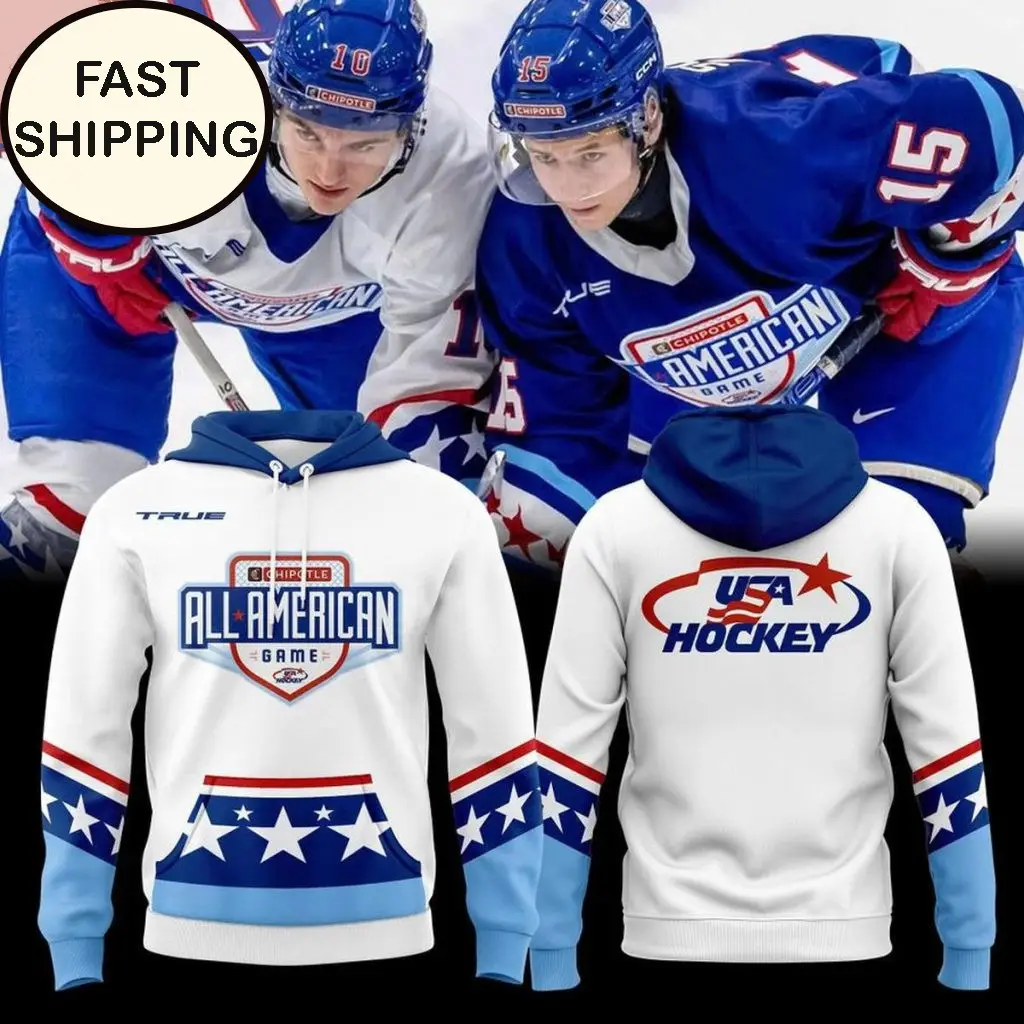 USA Hockey x Chipotle All American Game 2026 Hoodie 2026 Winter Olympics Outfit