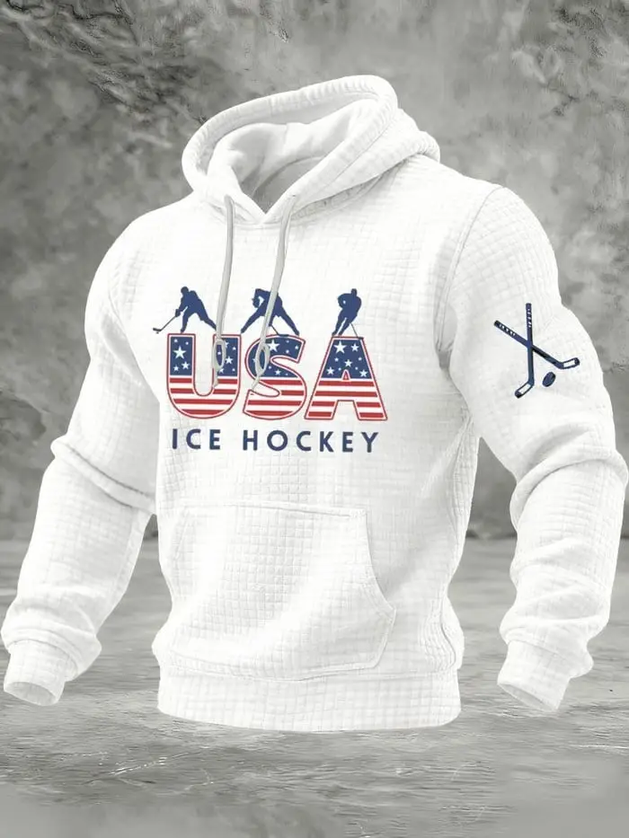 USA Ice Hockey 2026 Winter Olympics Hoodie Team USA Hockey Merch Apparel Fan Gear Gifts