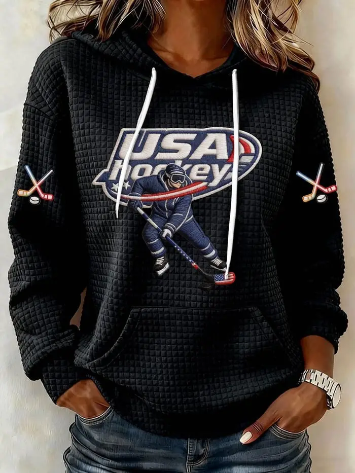 USA National Team 2026 Olympic Winter Champions Hoodie Olympic Theme Outfit