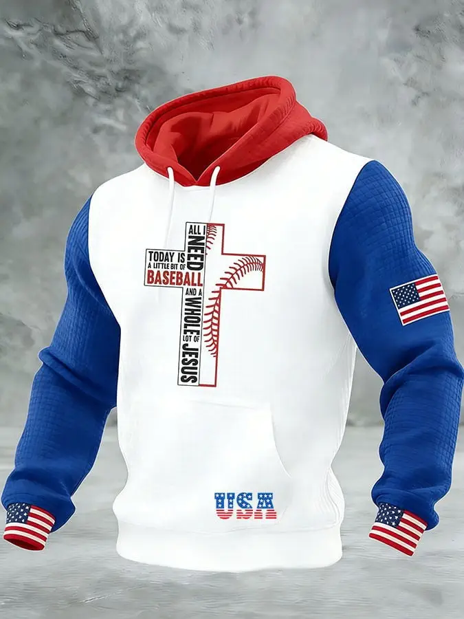 USA World Baseball Classic Waffle Hoodie Team USA Baseball Merch WBC 2026 Merchandise For Sale