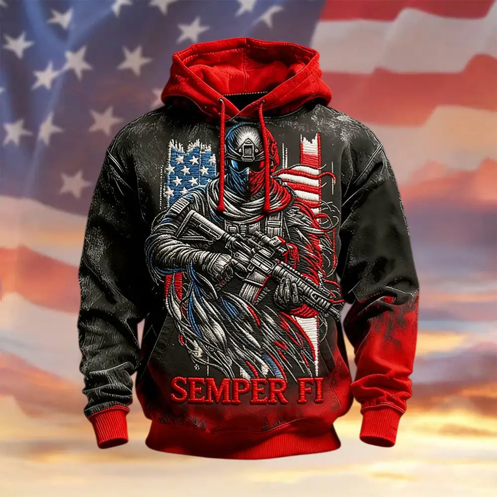 USMC 250Th Anniversary 1775 2025 Hoodie Semper Fi Hooded Sweatshirt Patriotic Gift USMC 250Th Anniversary 1775 2025 Hoodie Semper Fi Hooded Sweatshirt Patriotic Gift - Image 1