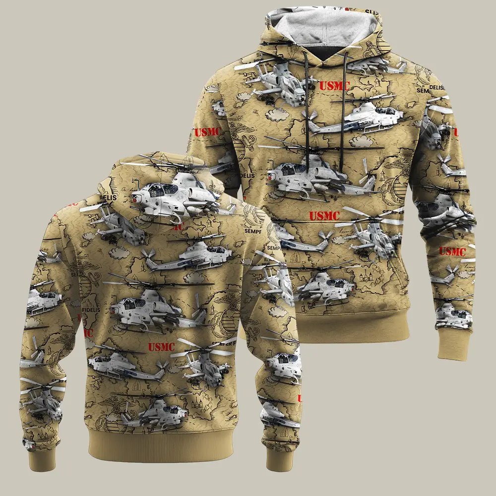 USMC 250Th Anniversary Hoodie Semper Fidelis Merch Usmc Gifts For Dad