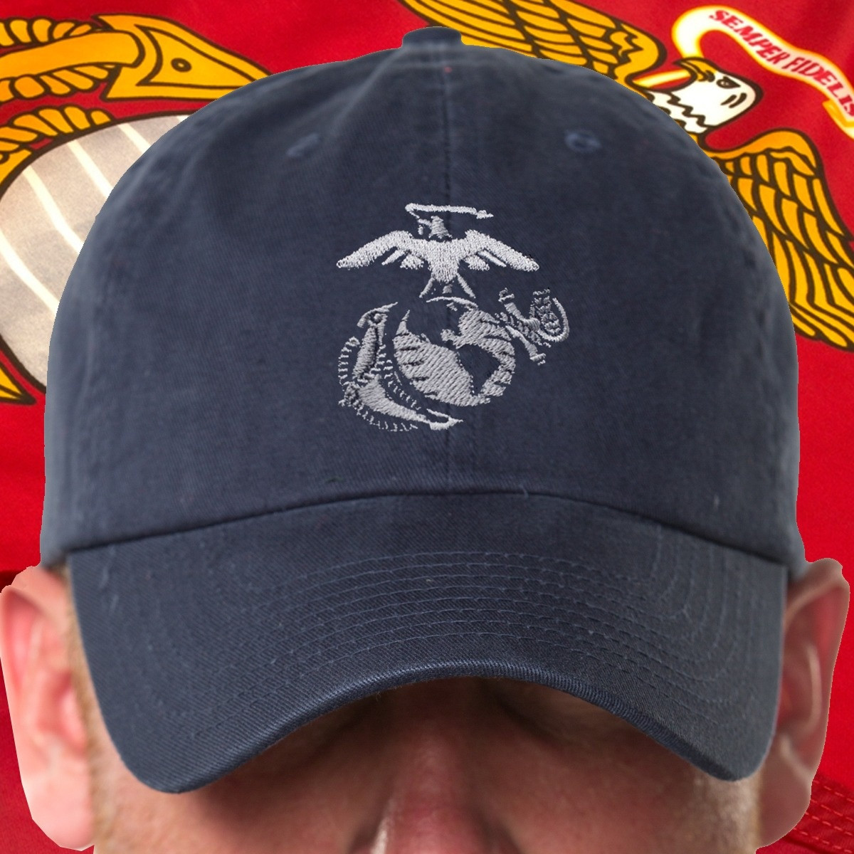 USMC Flag Vintage Hat Patriotic Veteran Baseball Cap Best Gifts For Marine Corps Military