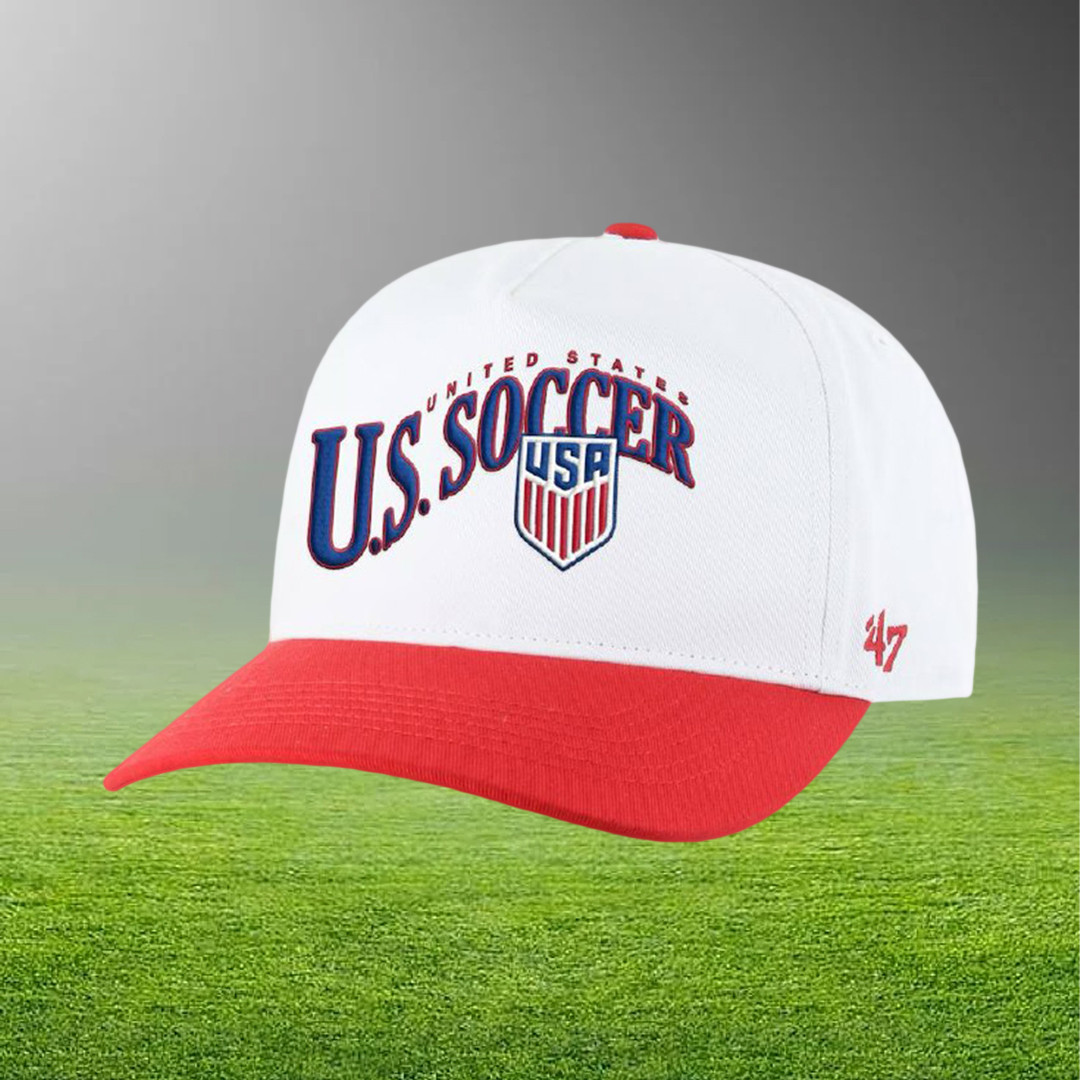 USMNT '47 Wave Hitch Adjustable Hat Embroidered World Cup 2026 USA Outfits