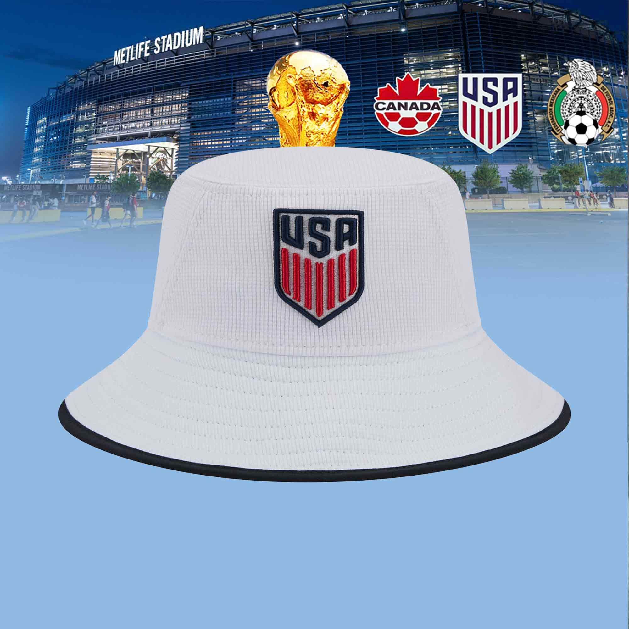 USMNT FIFA World Cup 2026 Bucket Hat USA Soccer Player Cap Unique Gifts For Men