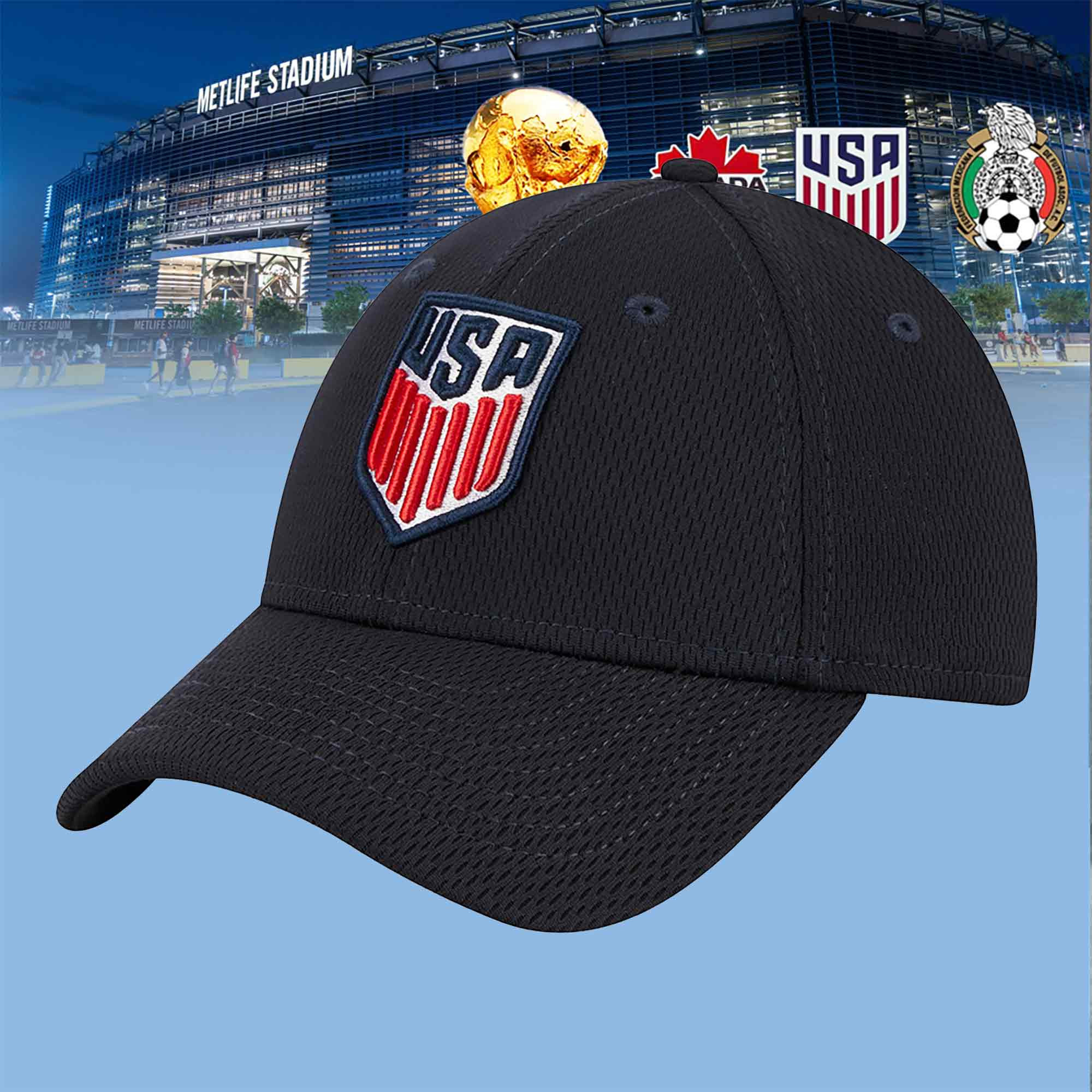 USMNT FIFA World Cup 2026 Dad Hat USA Soccer Ball Cap Unique Gifts For Son
