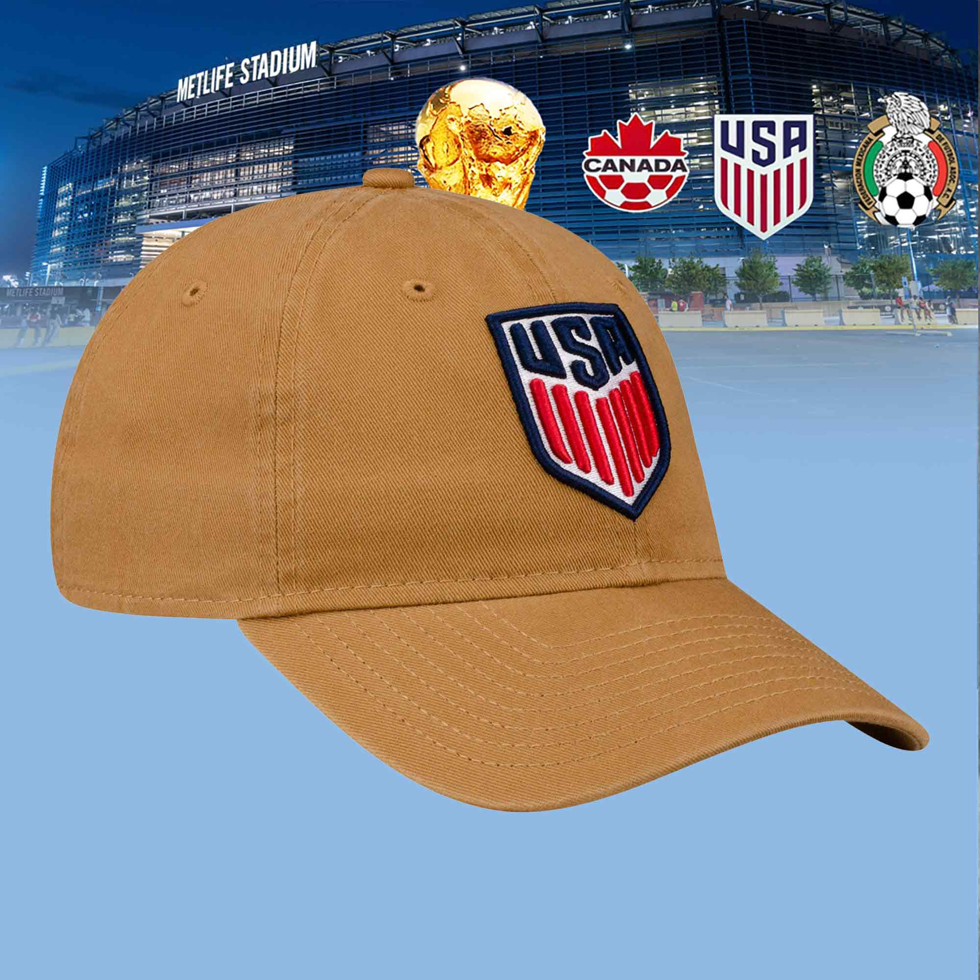 USMNT FIFA World Cup 2026 Hat USA Soccer Ball Cap Good Gifts For Sport Fans