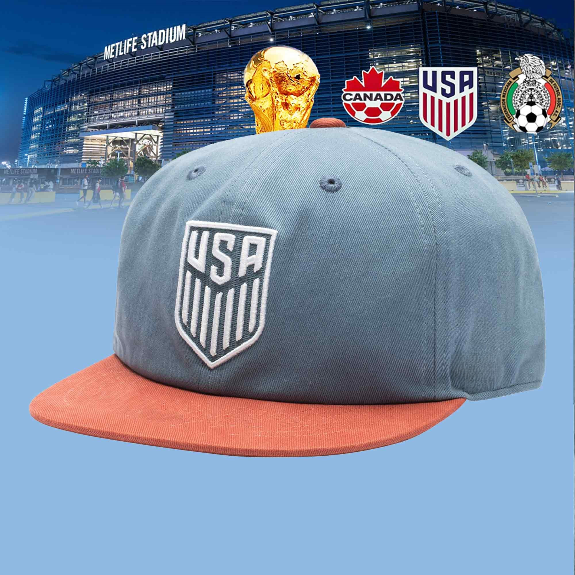 USMNT FIFA World Cup 2026 Snapback Hat USA Football Team Cap Gifts Ideas For Son