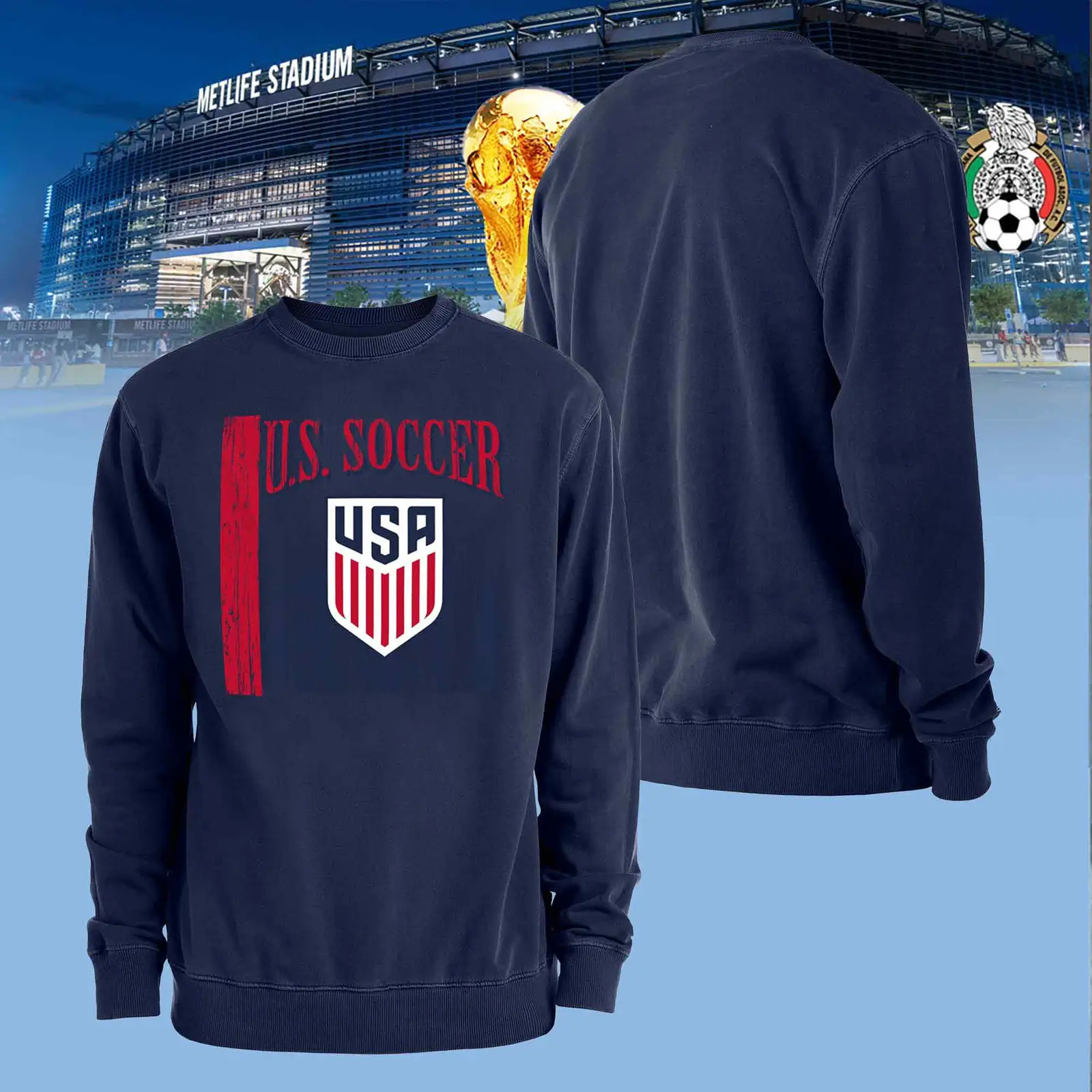 USMNT FIFA World Cup 2026 Sweatshirt USA Soccer Team Clothes Gifts For Him