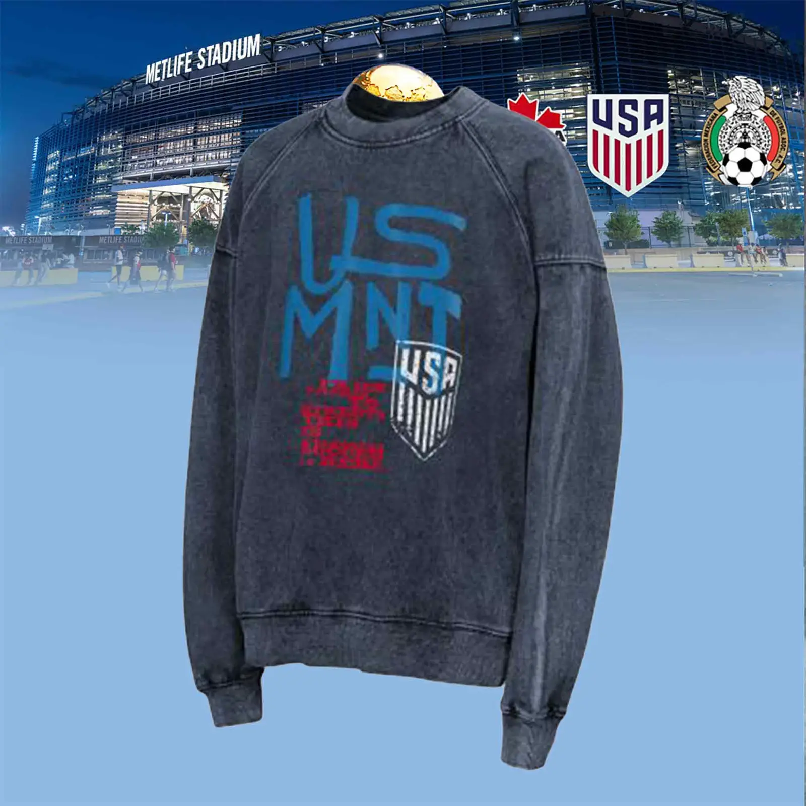 USMST FIFA World Cup 2026 Sweatshirt United States Soccer Apparel Gift For Brother