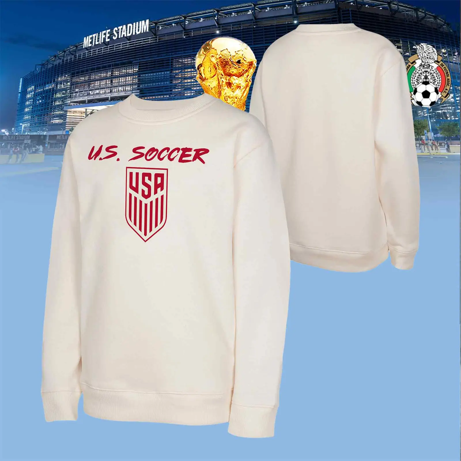 USMST FIFA World Cup 2026 Sweatshirt United States Soccer Apparel Gift For Fans