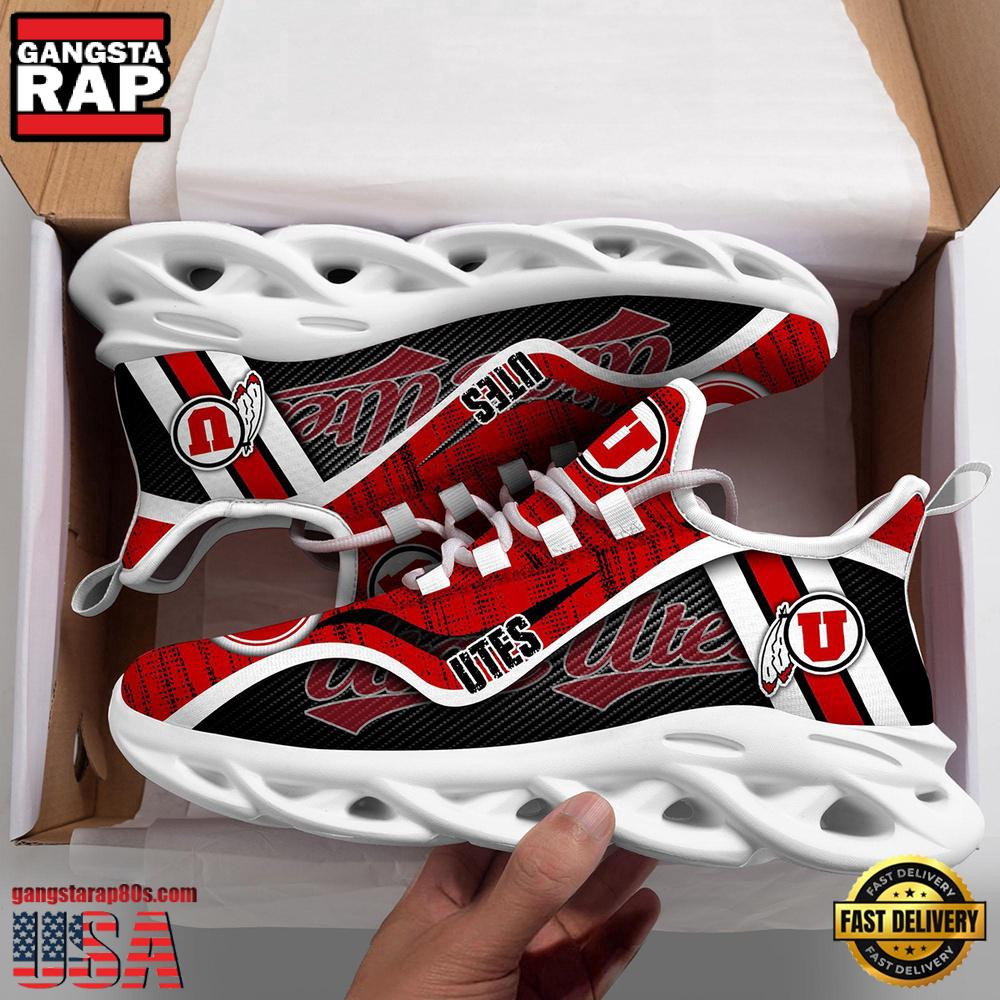 Utah Utes NCAA Clunky Air Max Shoes Air Cushion Sneakers Utah Utes NCAA Clunky Air Max Shoes Air Cushion Sneakers - Image 1