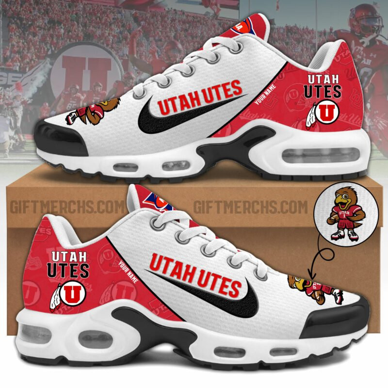 Utah Utes Shoes 2026 Version Custom Name, Shoes For Sport Fan, Sport Gifts Ph270