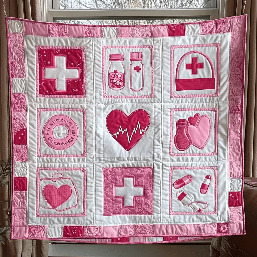 Valentine For Nurse Quilted Blanket Bedroom Accessories Gift Ideas For Women