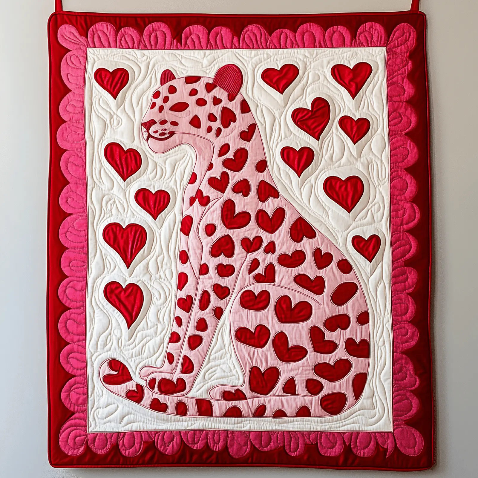 Valentine Leopard Quilted Blanket Interior Styling Decor Best Valentines Gifts For Her