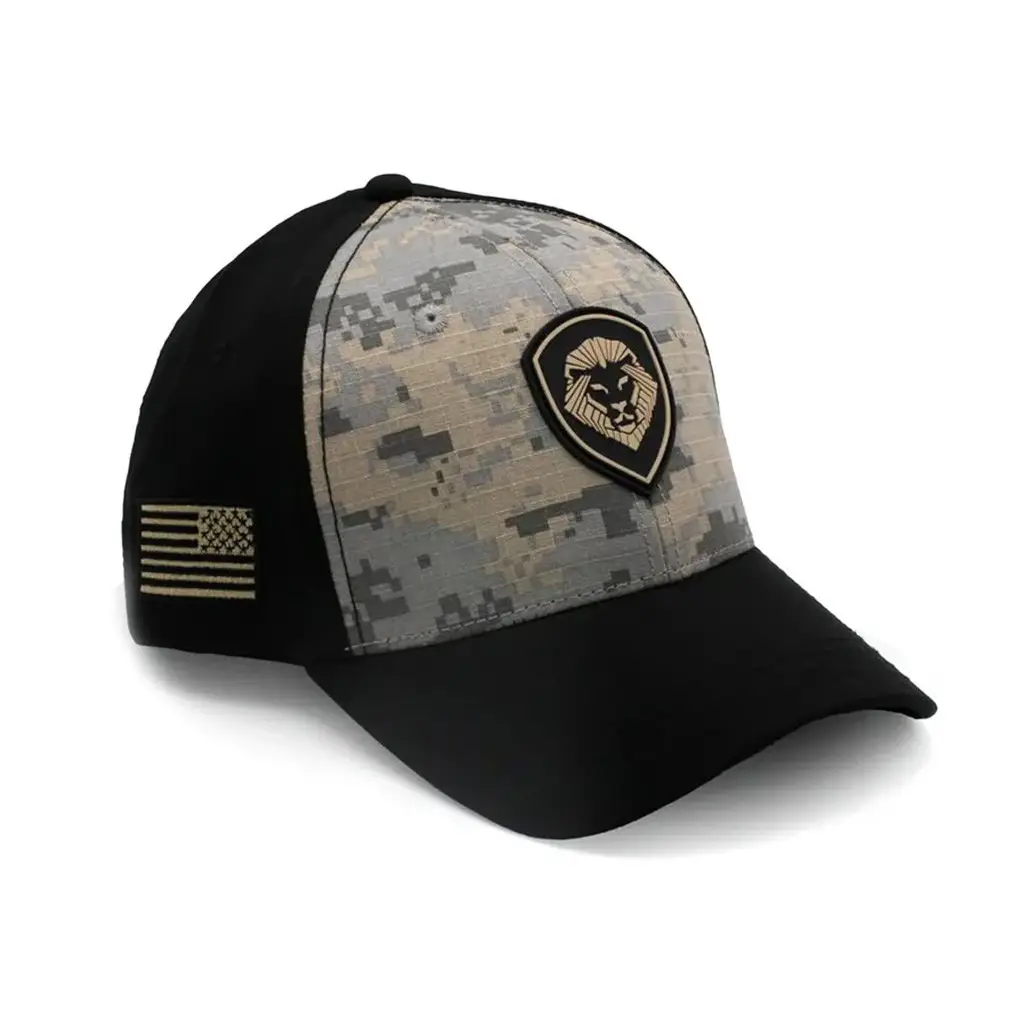 Valuetainment Merch Lion Shield The Future Looks Bright Hat Embroidered Gifts For Husband -WearandDecor