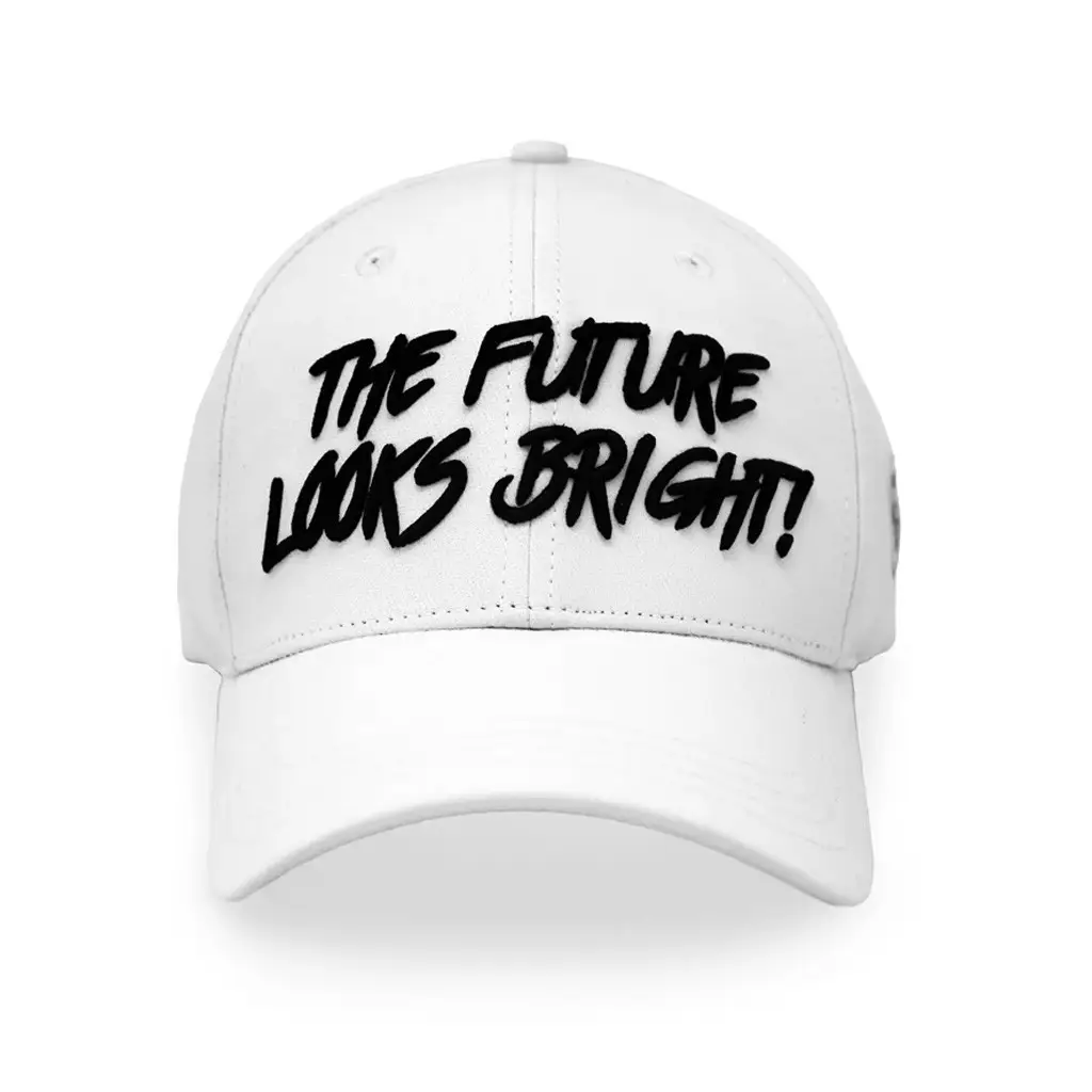 Valuetainment Merch The Future Looks Bright Embroidered Hat Gift Ideas For Husband -WearandDecor