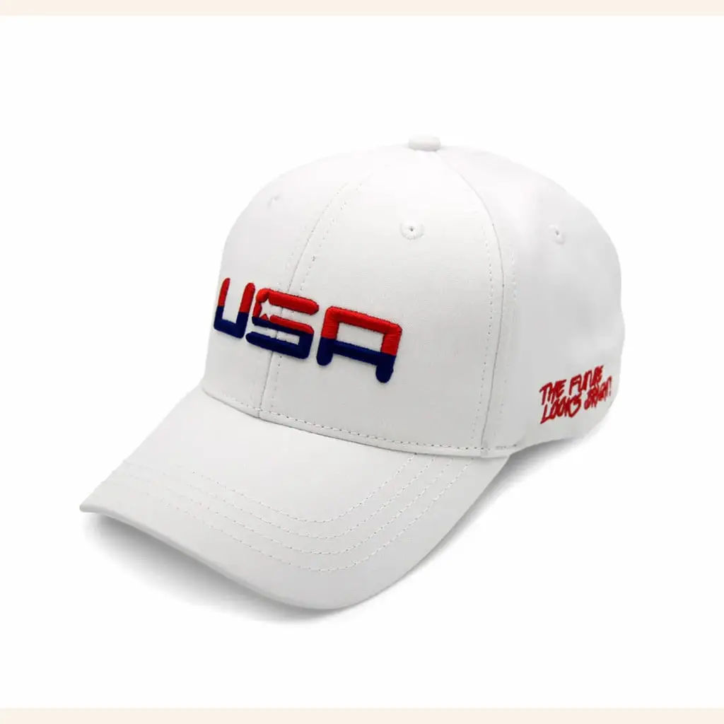 Valuetainment Merch USA The Future Looks Bright Embroidered Hat Patriotic Gifts Ideas -WearandDecor