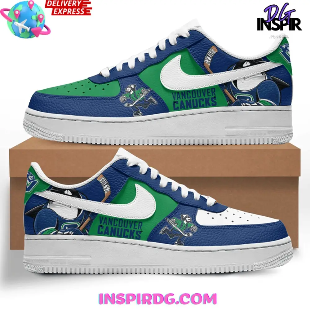 Vancouver Canucks x Limited Edition Air Force 1