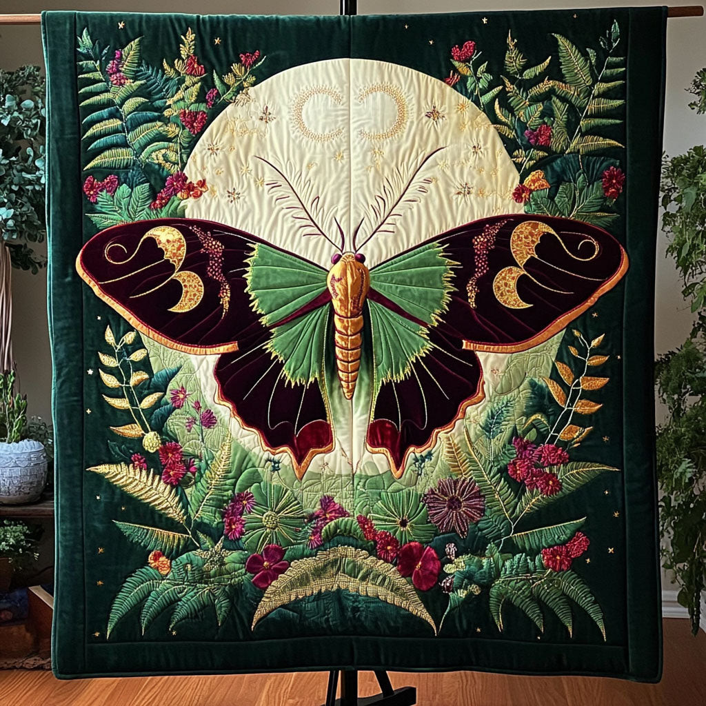 Velvet Flare Quilted Blanket Holiday Throw Blanket Butterfly Birthday Gift Ideas Velvet Flare Quilted Blanket Holiday Throw Blanket Butterfly Birthday Gift Ideas - Image 1